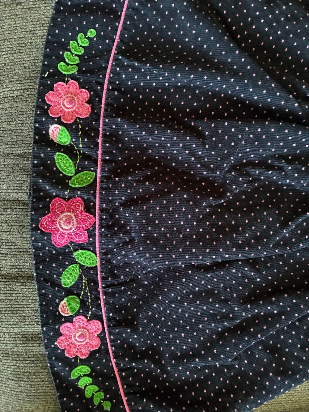 🎆24M Floral Polka Dot Dress🎆 - Picture 3 of 4